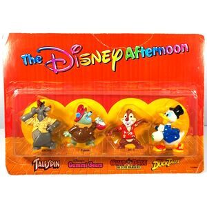 Kellogg's Disney 1991 THE DISNEY AFTERNOON Figurine Pack